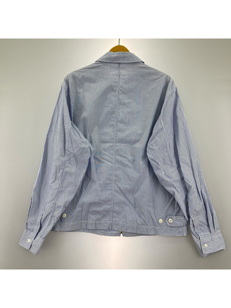 COMME des GARCONS SHIRT 90s 切替デザイン ストライプシャツジャケット L