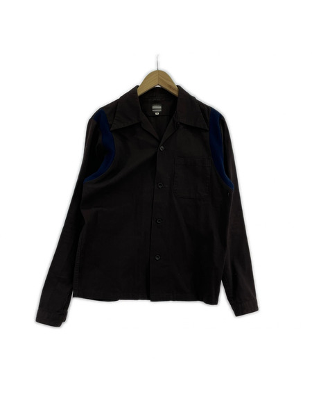 桃太郎ジーンズ 長袖シャツ ロングスリーブボーリングシャツ 38 BRW