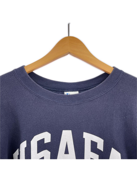 Champion スウェット・トレーナー リヴァースウィーブ USAFA スウェット 紺 XL[値下]