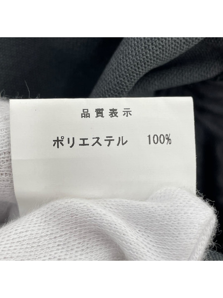 A BATHING APE ショートパンツ ロゴ柄切替 ハーフパンツ 黒 (L)