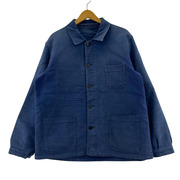 OLD・VINTAGE ジャケット 70s Dubure&Deverchere Moleskin BLU 54