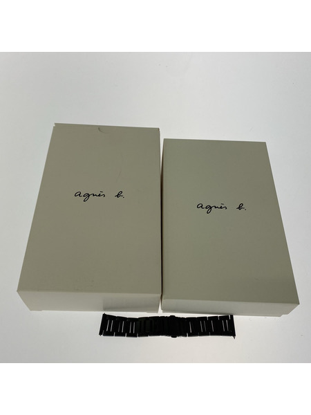 agnes b. メンズ時計 VD53-KXE0 クロノグラフ クォーツ腕時計[値下]