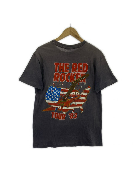 OLD・VINTAGE 半袖Tシャツ・カットソー 80s SAMMY HAGAR Hanesボディ ブラック[値下]