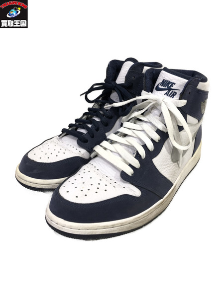 靴 NIKE Air Jordan 1 High DC1788-100 28 楽天市場】NIKE ナイキ AIR JORDAN 1 RETRO HIGH CO.JP 'MIDNIGHT NAVY