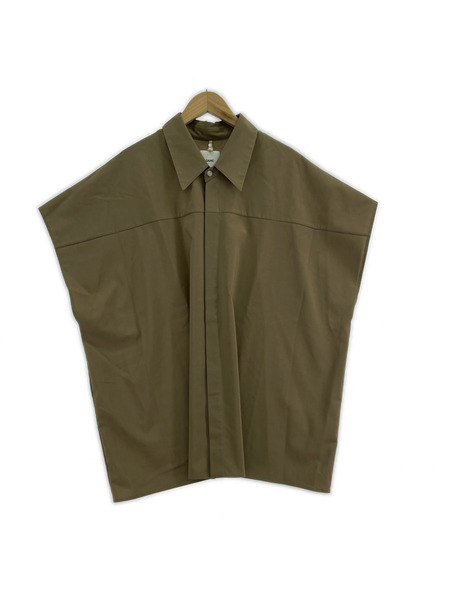 OAMC 25SS WOOL SLEEVLESS SHIRT ノースリーブシャツ S ベージュ
