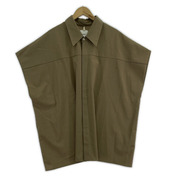 OAMC 25SS WOOL SLEEVLESS SHIRT ノースリーブシャツ S ベージュ