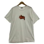 STUSSY 半袖Tシャツ・カットソー Local Color 栄限定 S/Sカットソー 白 (M)