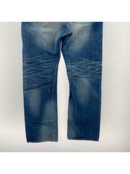 SUGAR CANE デニム・ジーンズ 星柄ポケット ダメージ デニムパンツ (W38)