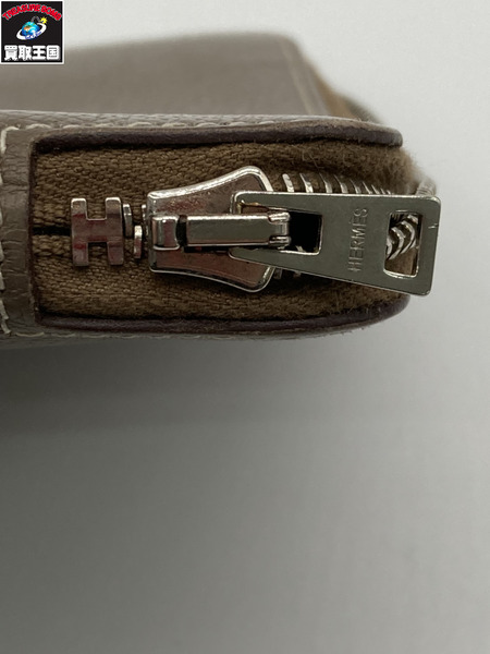 HERMES エルメス 小銭入れ コインケース アジェンダジップ シルクイン