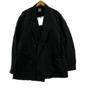 YOKE 26SS Linen Silk Kersey Double Breasted Blezer  3