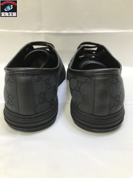 GUCCI GGキャンバススニーカー 426189 10 1/2 03Z ブラック1 黒