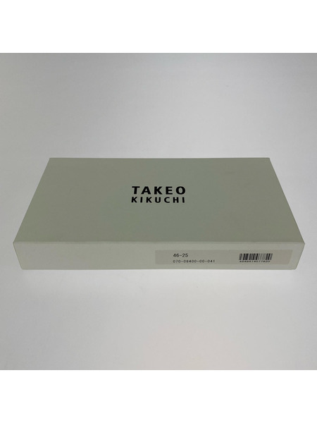 TAKEO KIKUCHI 長財布 マーブルレザー 二ツ折リ