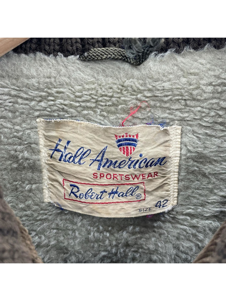 OLD・VINTAGE Hall American Sportsqwear ドンキーカラー コーデュロイ