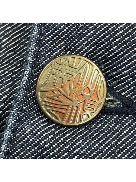 EVISU ジャケット YAMANE デニムコート カモメ (38)