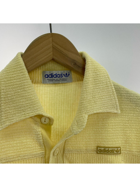 adidas ソノ他 デサント製 70s~80s ポロシャツ 黄