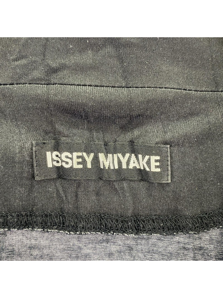 ISSEY MIYAKE シワ加工テーラードジャケット 4 ブラック
