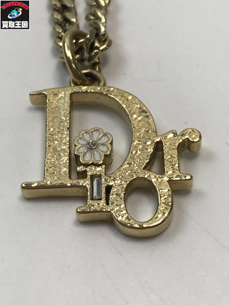  Dior×ERL ディオール バイ イーアールエル ネックレス ゴールドカラー