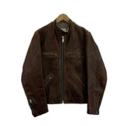 Lewis Leathers ライダース スーパースポーツマン ブラウン 3