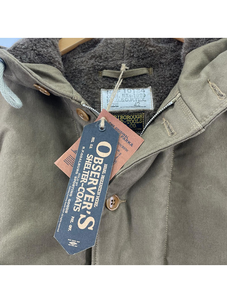 COLIMBO ジャケット OBSERVER PARKA (42) モスグリーン
