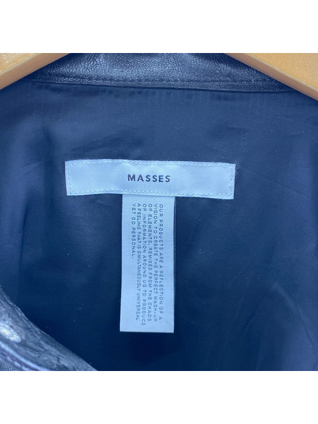 長袖シャツ MASSES HORSE LEATHER SHIRT VINTAGE