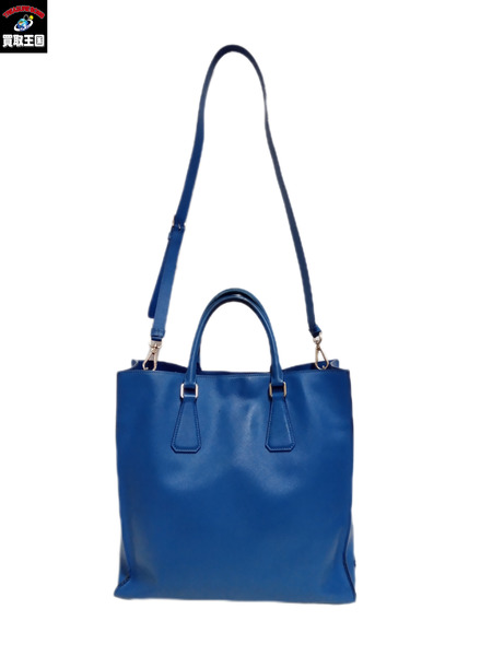 PRADA/三角プレート/トートバッグ