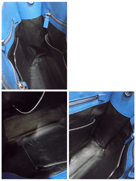 PRADA/三角プレート/トートバッグ