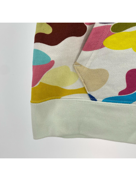 A BATHING APE パーカー（ジップアップ） マルチ カモ ジップパーカー XS