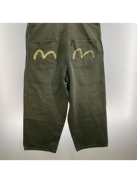 EVISU オーバーオール・ツナギ デッキオーバーオール size40