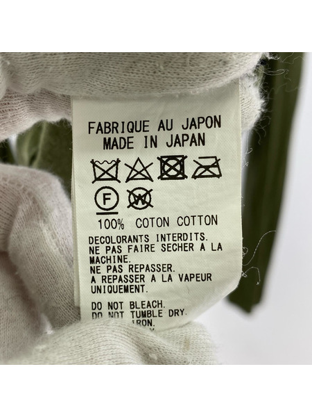 Y's 長袖Tシャツ・カットソー コットン カーキ[値下]