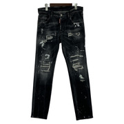 DSQUARED2/SKATER JEAN/ラインストーンデニム