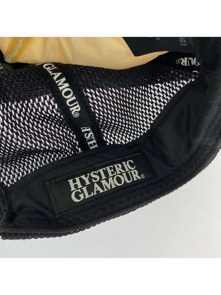 HYSTERIC GLAMOUR キャップ 02223QH03 VIXEN GIRL メッシュキャップ