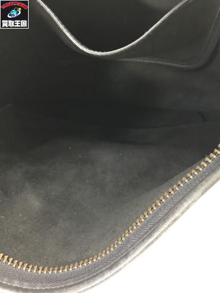 COACH  9085 レザーショルダーバッグ 黒