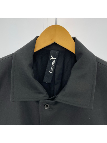 Ground Y T/W Gabardine Sleeveless Work Jacket ベスト 3 ブラック