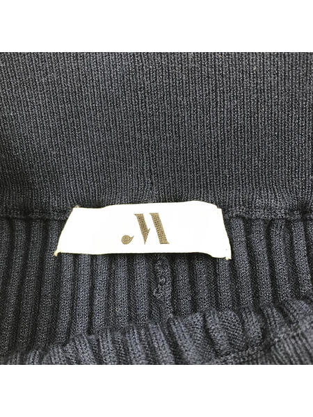 パンツ MAISON DE REEFUR/リブニット/フレアパンツ/NVY/38[値下]