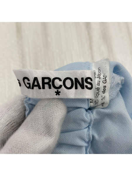COMME des GARCONS パンツ 20SS ワイド サルエルパンツ S ブルー
