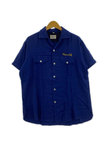 OLD・VINTAGE 半袖シャツ 50s Mark Twain 開襟シャツ
