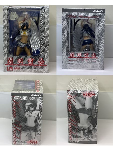 ダイキ工業 一騎当千 リアルアレンジ001 関羽雲長 開封品 ダメージあり 一騎当千 Great Guardians かんううんちょう