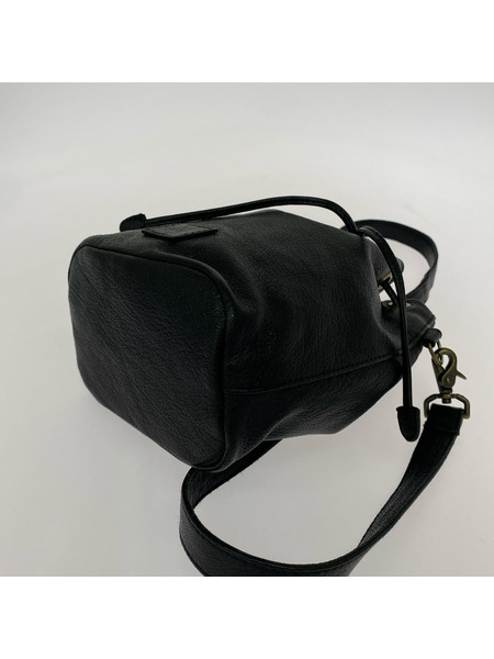 refomed×CCU CCU LEATHER KINCHAKU BAG レザー巾着バッグ REAC-CCU02