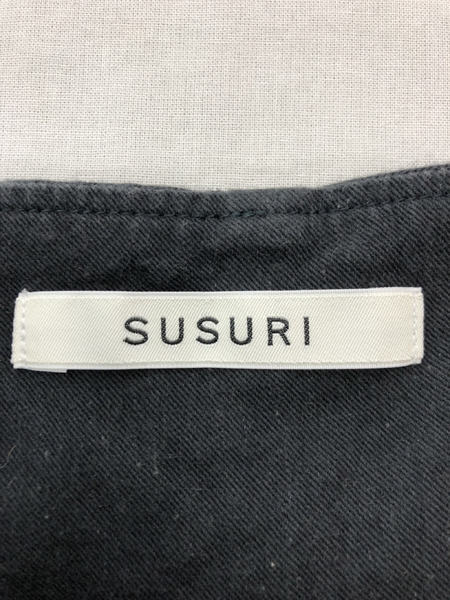 SUSURI フロントタックペコラパンツ size:0 21-503[値下]