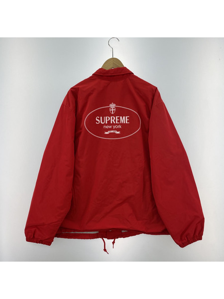 Supreme ジャケット Crest Coach Jacket XL 赤[値下]｜商品番号