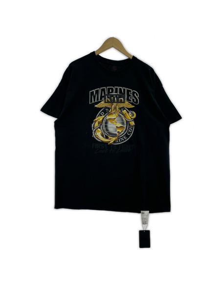 KITH VINTAGE MARINES 2024 プリントTee XL 黒