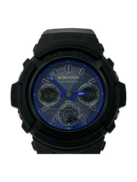 G-SHOCK G-SHOCK BLUE PAISLEY SERIES AWG-M100SBP