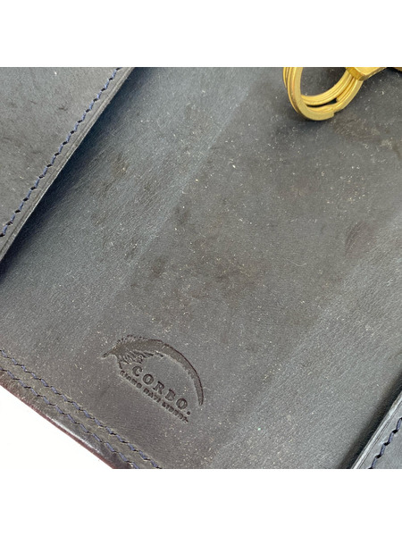 CORBO ソノ他 SLATE レザーキーケース 黒