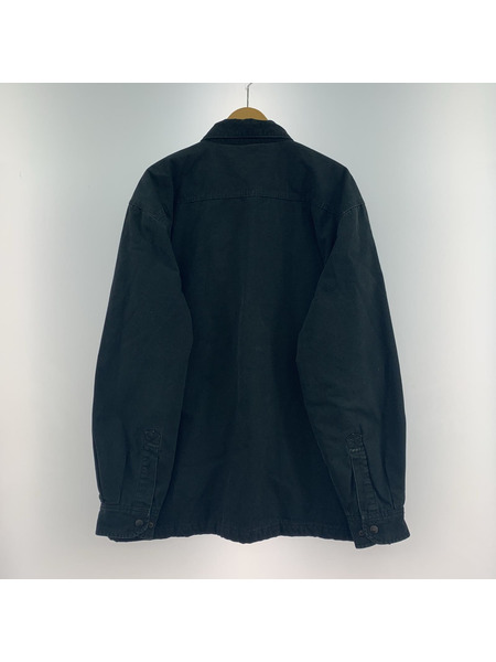 Carhartt 長袖シャツ shirt jacket black (L)[値下]