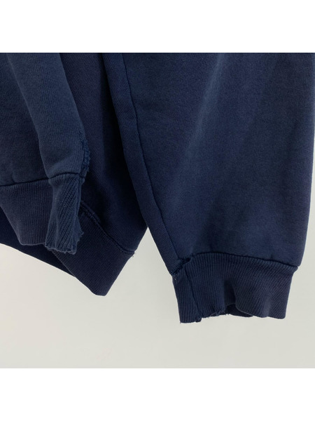 adidas/90S/USA製/ロゴフーディー/L/NVY