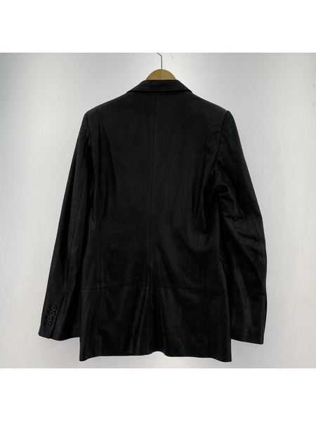 Ann DEMEULEMEESTER テーラードジャケット・ブレザー ラムレザーテーラードジャケット