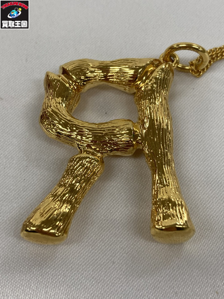 CELINE イニシャルネックレス R アルファベット セリーヌ