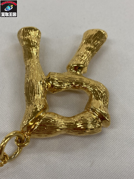 CELINE イニシャルネックレス R アルファベット セリーヌ