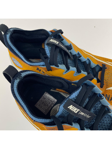 NIKE スニーカー ZOOM FLY 4 Premium オレンジ 27.0cm