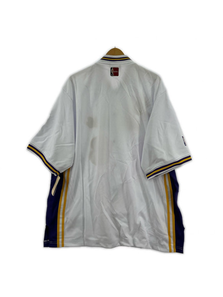 半袖シャツ NBA ゲームシャツ レイカーズ白 XL